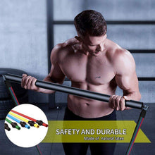Load image into Gallery viewer, Fitness Resistance Rubber Band Yoga Elastic Band Upgrade Training Bar - Sophornlilly