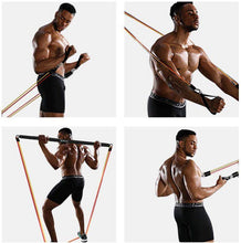Load image into Gallery viewer, Fitness Resistance Rubber Band Yoga Elastic Band Upgrade Training Bar - Sophornlilly