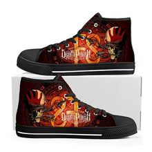 Load image into Gallery viewer, Five Finger Death Punch Band High Top Sneakers Mens Womens Teenager