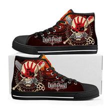 Load image into Gallery viewer, Five Finger Death Punch Band High Top Sneakers Mens Womens Teenager