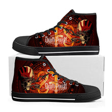 Load image into Gallery viewer, Five Finger Death Punch Band High Top Sneakers Mens Womens Teenager