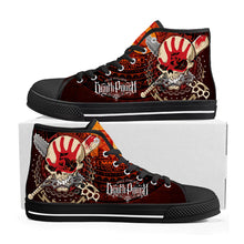 Load image into Gallery viewer, Five Finger Death Punch Band High Top Sneakers Mens Womens Teenager