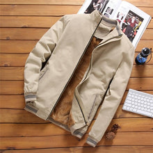 Load image into Gallery viewer, Fleece Jackets Mens High Quality Thick Warm Bomber Jacket Men Women