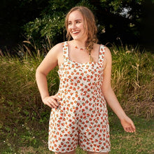 Load image into Gallery viewer, Floral Printed Women Fresh Short Jumpsuits 2021 Summer Latest Prairie - Sophornlilly