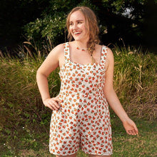 Load image into Gallery viewer, Floral Printed Women Fresh Short Jumpsuits 2021 Summer Latest Prairie - Sophornlilly