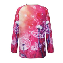 Load image into Gallery viewer, Floral Printing Women&#39;s Blouse Fashion Loose Casual Tunic Spring And