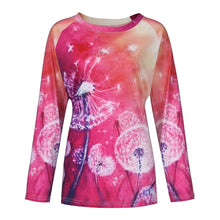 Load image into Gallery viewer, Floral Printing Women&#39;s Blouse Fashion Loose Casual Tunic Spring And