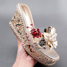 Load image into Gallery viewer, Flower 10cm High heeled Women Sandals Sexy Women Shoes|High Heels| - Sophornlilly