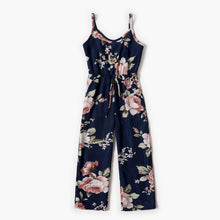 Load image into Gallery viewer, Flower Mother Daughter Matching Overall Pants Family Set Tank Mom Baby