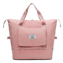 Load image into Gallery viewer, Foldable Travel Bag Wet Dry Separation Waterproof Handbag Large