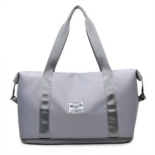 Load image into Gallery viewer, Foldable Travel Bag Wet Dry Separation Waterproof Handbag Large