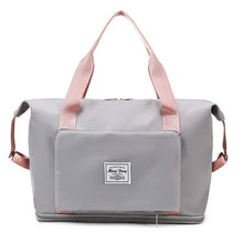 Load image into Gallery viewer, Foldable Travel Bag Wet Dry Separation Waterproof Handbag Large