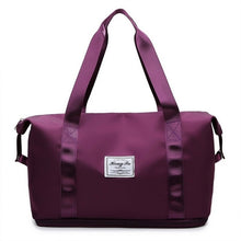 Load image into Gallery viewer, Foldable Travel Bag Wet Dry Separation Waterproof Handbag Large