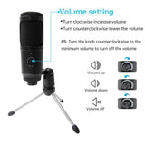 (For YouTube Same) YTOM M1Pro 192KHZ/24BIT Professional USB Microphone - Sophornlilly