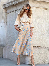 Load image into Gallery viewer, Elegant Polka Dot Casual High Waist Maxi