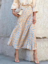 Load image into Gallery viewer, Elegant Polka Dot Casual High Waist Maxi