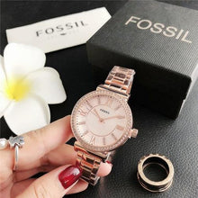 Load image into Gallery viewer, Fossil  Quartz Wrist Dress Women Watches Silver Bracelet Ladies Watch - Sophornlilly