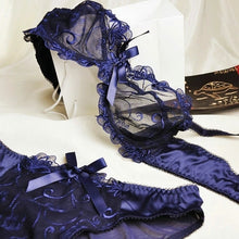 Load image into Gallery viewer, Bra &amp; Brief Sets Flower gauze lace embroidery ultra