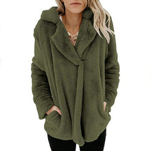 Load image into Gallery viewer, Fleece Sweater Women Cardigan