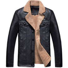 Load image into Gallery viewer, Leather jacket Pop fashion Single Breasted Faux