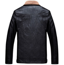 Load image into Gallery viewer, Leather jacket Pop fashion Single Breasted Faux