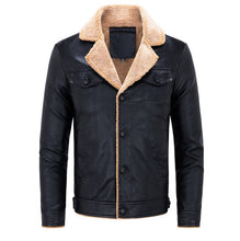 Load image into Gallery viewer, Leather jacket Pop fashion Single Breasted Faux