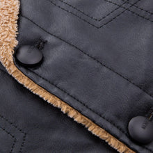 Load image into Gallery viewer, Leather jacket Pop fashion Single Breasted Faux