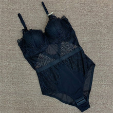 Load image into Gallery viewer, French Brand Super Push Up Bra Set Sexy Lace Bodycon Women Underwear