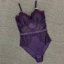 Load image into Gallery viewer, French Brand Super Push Up Bra Set Sexy Lace Bodycon Women Underwear