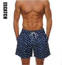 Load image into Gallery viewer, Fruit Pineapple Blue Green Swimwear Men Swim Shorts Swimming Trunks