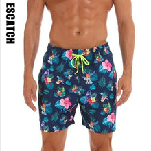 Load image into Gallery viewer, Fruit Pineapple Blue Green Swimwear Men Swim Shorts Swimming Trunks