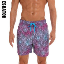 Load image into Gallery viewer, Fruit Pineapple Blue Green Swimwear Men Swim Shorts Swimming Trunks