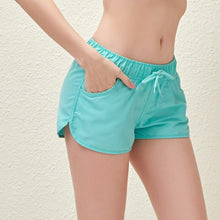 Load image into Gallery viewer, Summer Casual Shorts Women Fit Solid Available Shorts