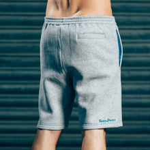 Load image into Gallery viewer, CozyFit Shorts - Grey &amp; Blue