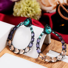 Load image into Gallery viewer, Luxury Waterdrop Dangle Earrings For Women Wedding Cubic - Sophornlilly