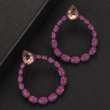 Load image into Gallery viewer, Luxury Waterdrop Dangle Earrings For Women Wedding Cubic - Sophornlilly