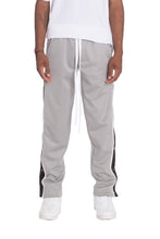 Load image into Gallery viewer, SNAP BUTTON TRACK PANTS- GREY