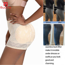 Load image into Gallery viewer, Hip Enhancer Butt Lifter Women Body Shaper Padded Panties Lace