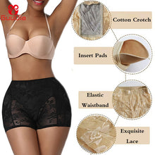 Load image into Gallery viewer, Hip Enhancer Butt Lifter Women Body Shaper Padded Panties Lace