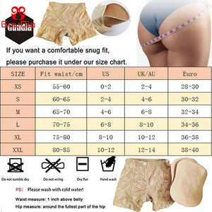 Hip Enhancer Butt Lifter Women Body Shaper Padded Panties Lace