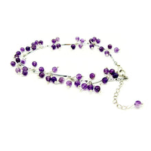 Load image into Gallery viewer, Natural Amethyst Women Anklet Bracelet Fashion Jewelry