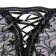 Load image into Gallery viewer, Gartered Lingerie Set Plus Size Half Cup Woman Underwear Sexy Set