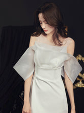 Load image into Gallery viewer, Gentle Boat Neck Evening Dresses Girls Quinceanera Gowns Floor Length