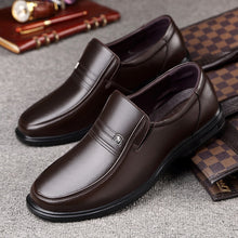 Load image into Gallery viewer, Genuine Leather Handmade Shoes Men Loafers Slip On Business Casual