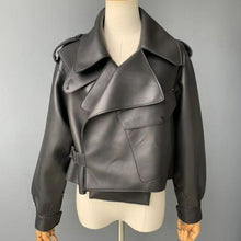 Load image into Gallery viewer, Genuine Leather Jacket women real sheepskin leather