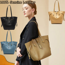 Load image into Gallery viewer, Genuine Leather Tote Bag For Women Large Capacity