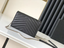 Load image into Gallery viewer, Genuine Leather Bag Thread Diamond Lattice