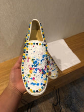 Load image into Gallery viewer, Genuine leather Loafers men shoes Spiked