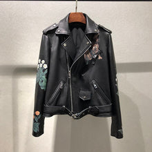 Load image into Gallery viewer, Genuine leather jacket women new arrival brand outerwear