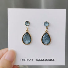 Load image into Gallery viewer, Geometric long Temperament Earrings accessories girl fashion drawing